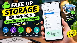 Free Up Android Storage Without Deleting Photos 📱 7 Hidden Tricks