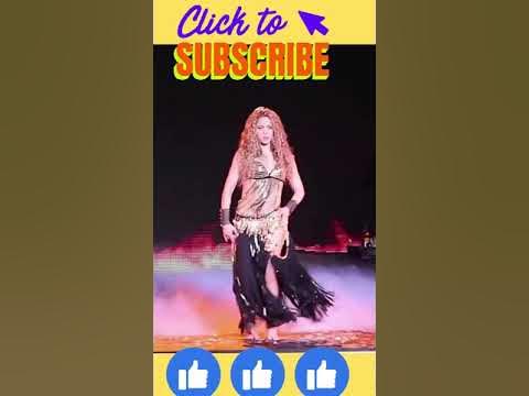 shorts# shakira belly dancing very sexy - YouTube