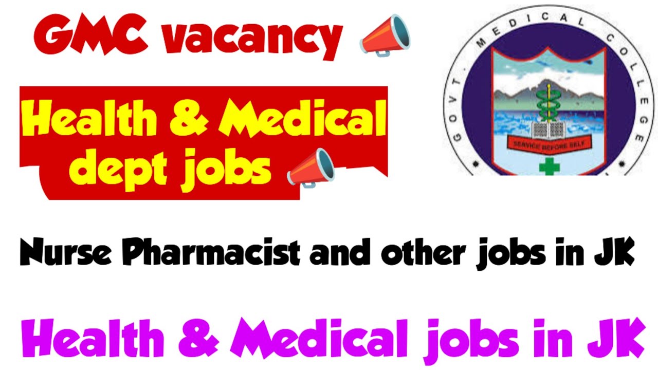 Health Medical Department New Vacancy Out New Jobs In Jammu Kashmir health-medical-department-new-vacancy-out-new-jobs-in-jammu-kashmir
