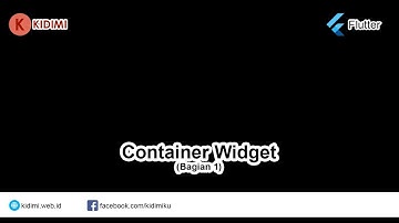 Widget Container pada Flutter