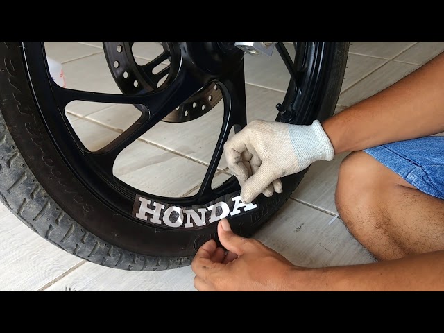 Adesivo Friso Faixa Rodão Moto Roda Biz 125 Tuning Rodao