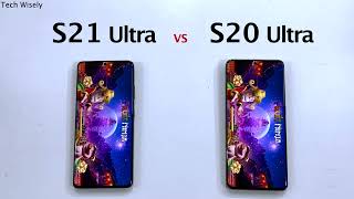 SAMSUNG S21 Ultra vs S20 Ultra - Speed Test