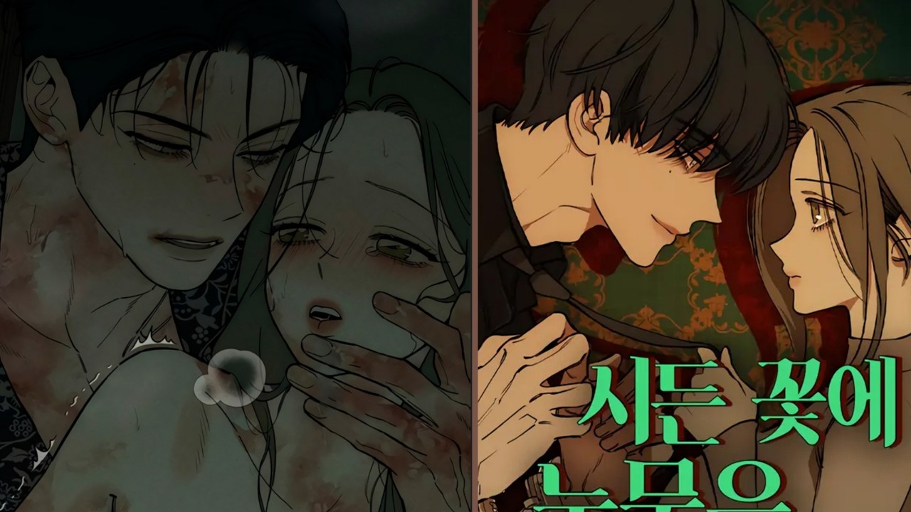 Tears on a withered flower chapter 90 Explained in Hindi #manhwa #manhuarecap