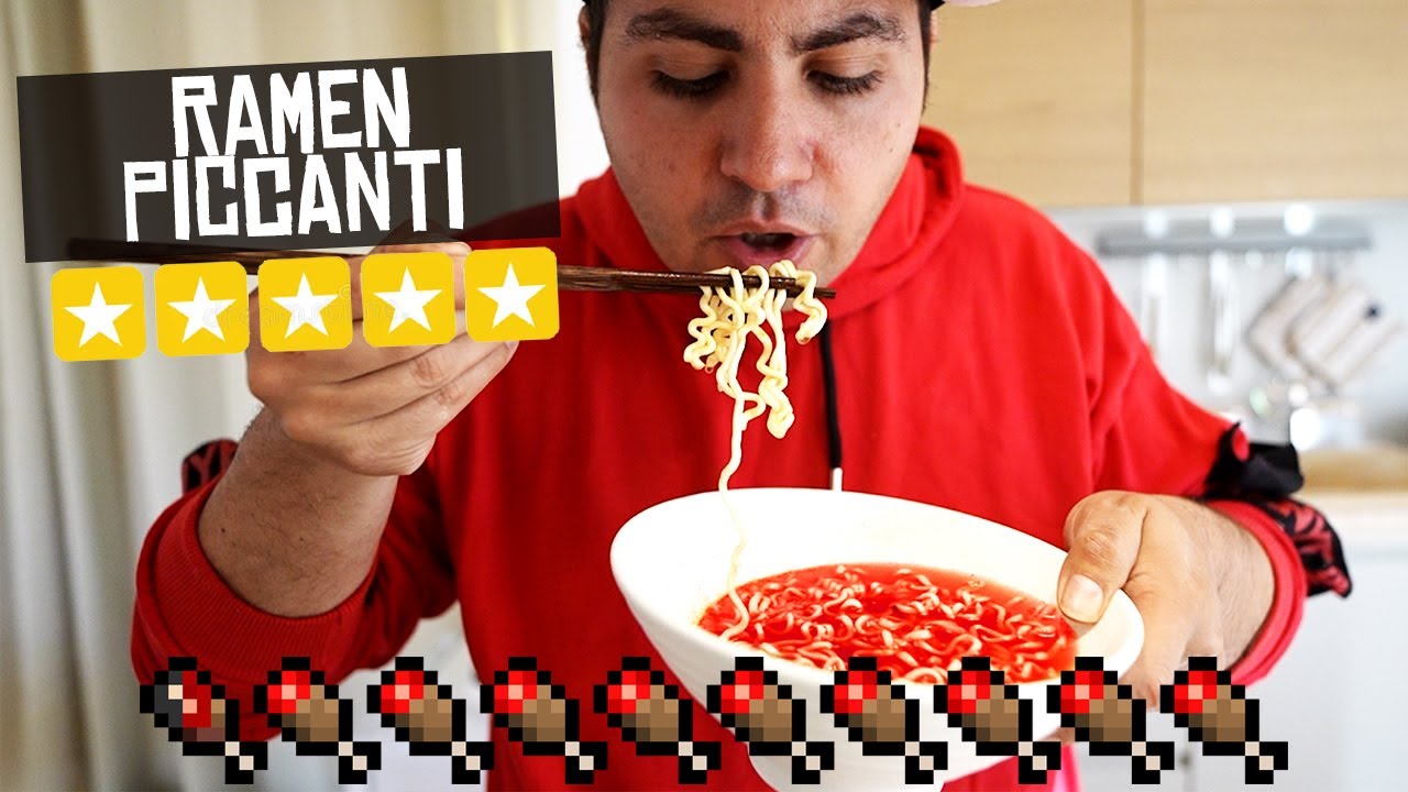 PROVO I RAMEN ISTANTANEI PIU' PICCANTI DEL MONDO!!