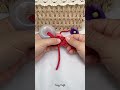 Amazing Macrame Knot 🪢 Video #diy #crochet #shorts #diy #handmade