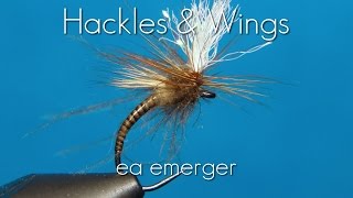 Fly Tying EA Emerger | Hackles & Wings