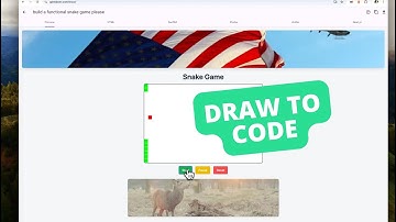 Draw to code. Snake game built with Glowby and o1-mini.