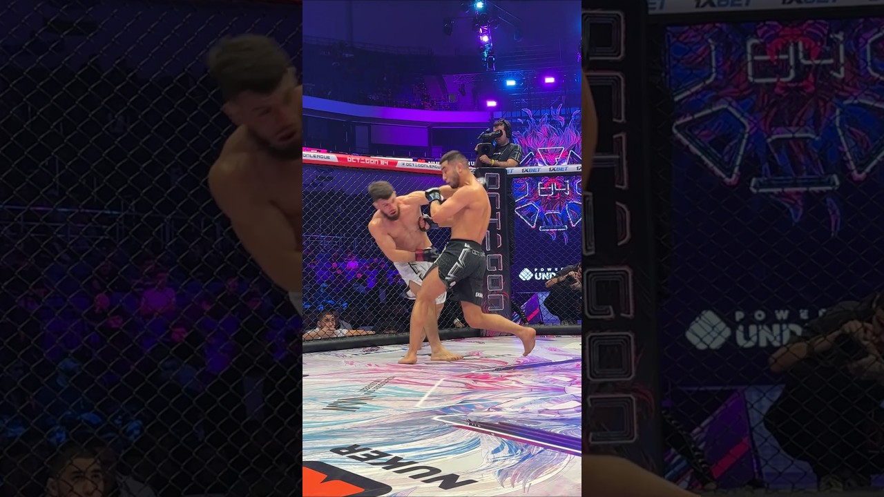 Мощный нокаут от Мадрахимова