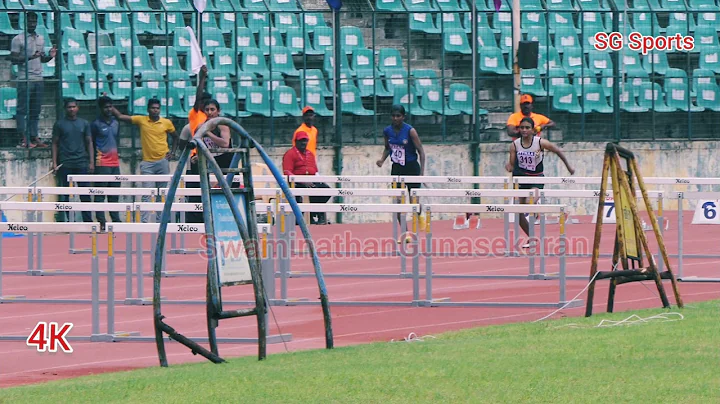 Nandhini Vs Srireshma || 100m hurdles heat-3