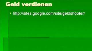 Geld Verdienen Im Internet Mit Geldshooter