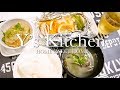 【料理音】鮭のホイル焼き＆厚揚げのみぞれあん＆アサリの味噌汁
