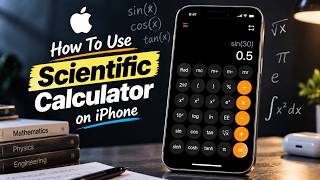 How to Use Scientific Calculator on iPhone