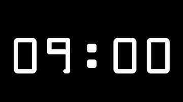 9 Minute Timer with Alarm (Count Up Stopwatch)