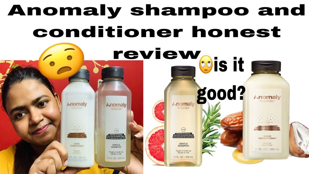 Anomaly shampoo and conditioner honest review anomaly shampoo
