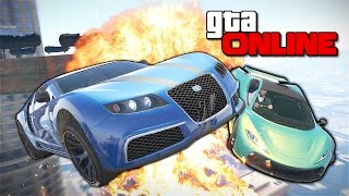 картинка: GTA 5 Online (PC) - Коварные трамплины! #135