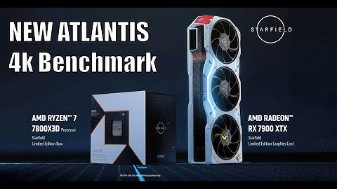 Starfield 4k Ultra benchmarks | Radeon RX 7900 XTX and Ryzen 9 7950X