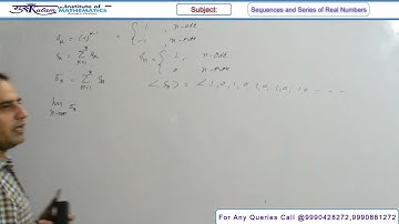 IIT JAM  2018  Sequences and Series of Real Numbers  Qno  51