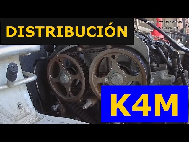 Correa K4M Renault SANDERO Privilege 2013 - YouTube