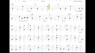 Listen to the Lyrics   Roland Grapow   Drum only   Drum tab