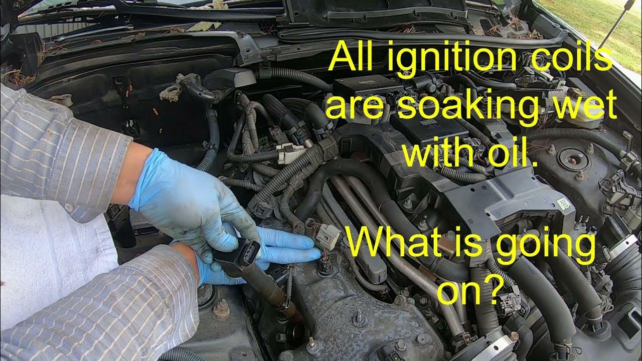 Lexus LS 460 Oil Leak in Spark Plug Well... What to Do? FnF731 YouTube