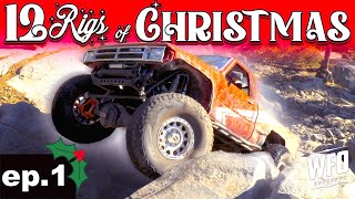 12 Rigs Of Christmas: 1988 Solid Axle Swapped Toyota Pickup on 1 Tons! | Episode 1