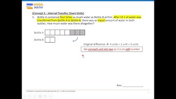 Primary 4 : Internal Transfer, given units
