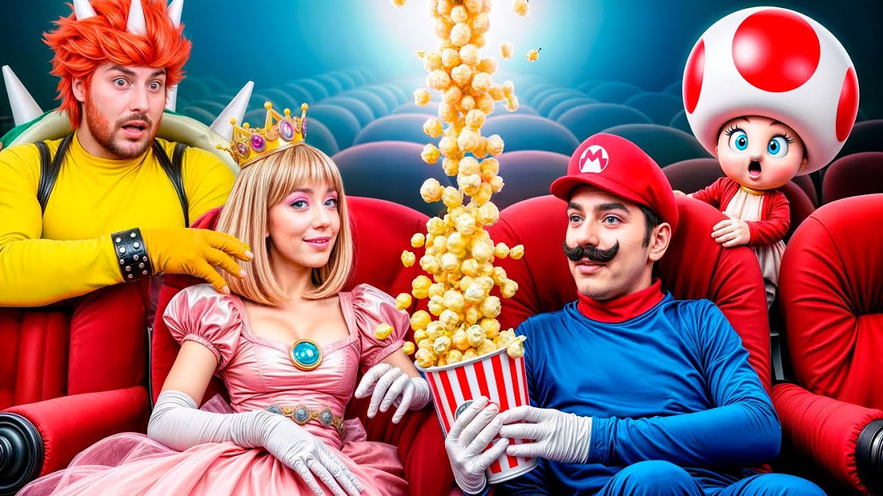 현실 속 스파이더맨! 영화 속에 몰래 슈퍼히어로 들어가는 법!