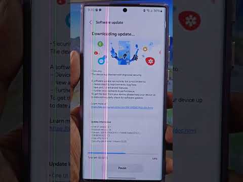 Samsung Galaxy S22 Ultra One Ui 6.1 Update #greenline