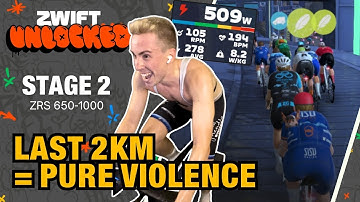 Fastest Pen in Zwift Unlocked – Can I Hang On? | Stage 2 | Electric Break (Makuri Islands)