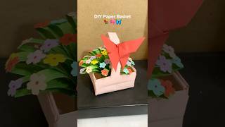 DIY Paper Basket | Easy Gift Idea