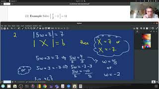 Intermediate Algebra 2 6 Absolute Value Equations
