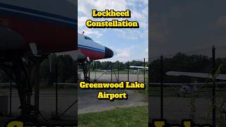 Lockheed Constellation at Greenwood Lake, sad ending to amazing plane