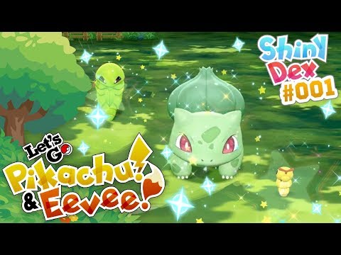EASY SHINY BULBASAUR!!! Pokemon Lets Go Pikachu/Eevee 