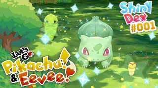 LIVE SHINY BULBASAUR! (Pokémon Lets Go Pikachu/Eevee) 