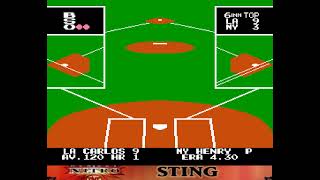 Bad News Baseball (NES, Walkthrough By Sting) - 5th Game: L.A. VS New York
