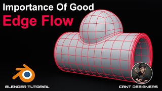 The Importance Of Good Edge Flow _ Blender Topology Tutorial _ #19 screenshot 4