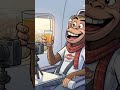 Monkey Vlogger ✈️ पहली बार हवाई जहाज़ में | मज़ेदार कॉमेडी शॉर्ट्स 😂🍌" #shorts #youtubeshorts