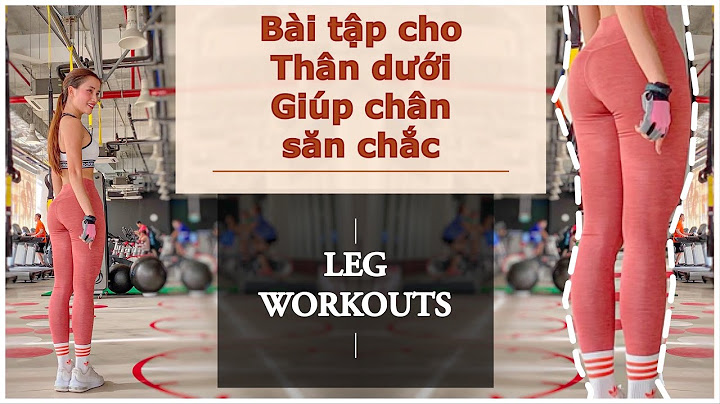 Bài tập gym giảm bắp chân cho nữ năm 2024