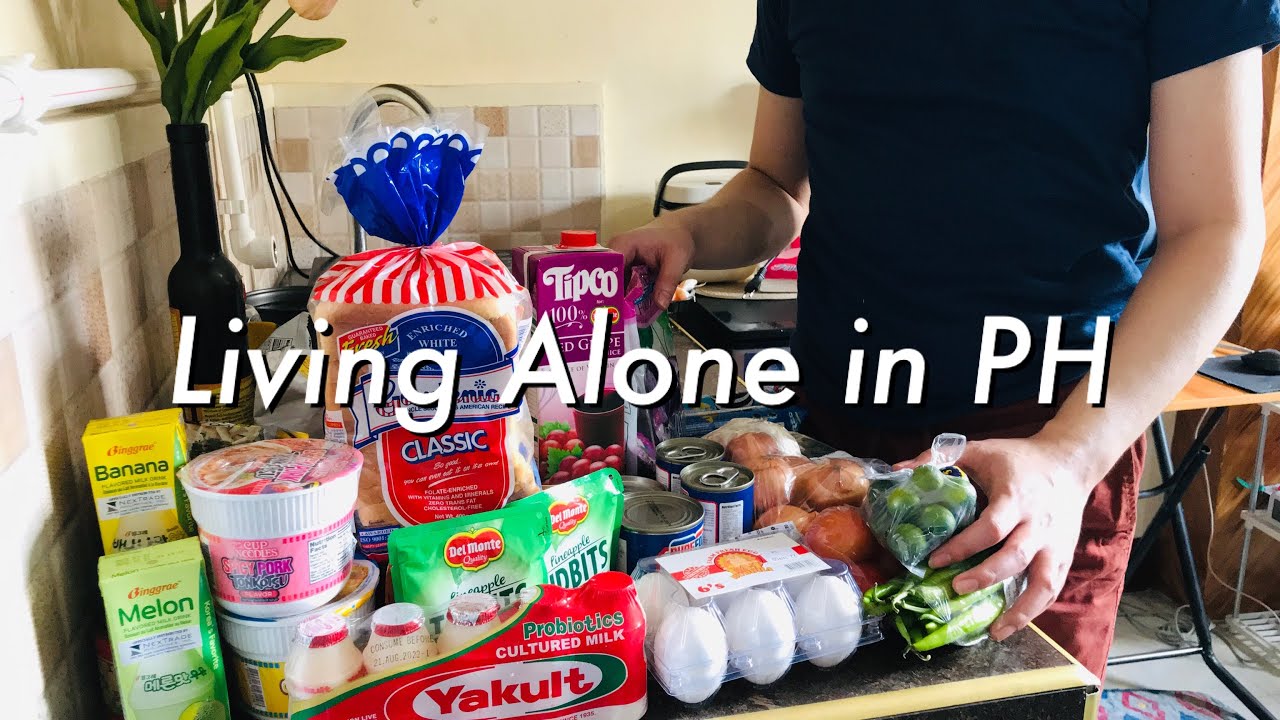 LIVING ALONE IN THE PHILIPPINES: Adulting - Grocery, Restocking and cooking