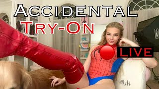 ACCIDENTAL TRY-ON HAUL/UNBOXING LIVE STREAM