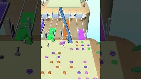 Bridge Race All Levels Gameplay Android,ios Level 1113 #shorts