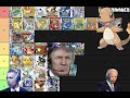 Trump biden and obama make a pokemon tier list