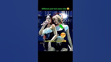 Different year but same vide🔥🥵 || #blackpink #jennie #lisa #editbyfatima #shorts ||
