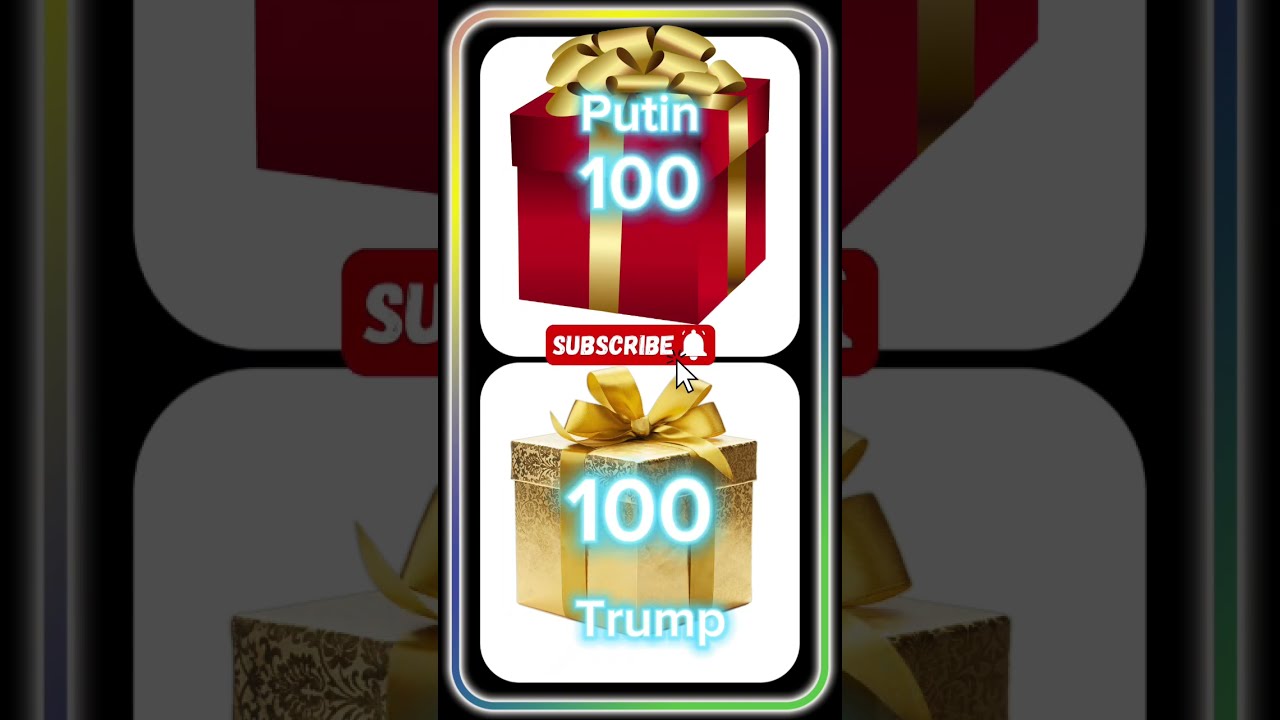  Putin And Trump Surprise Gift Shorts ViralVideo Donaldtrump Subscribe News
