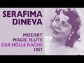Serafima dineva  mozart magic flute der hlle rache 1957 high fs