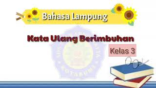 Bahasa Lampung - Kata Ulang dalam Bahasa Lampung