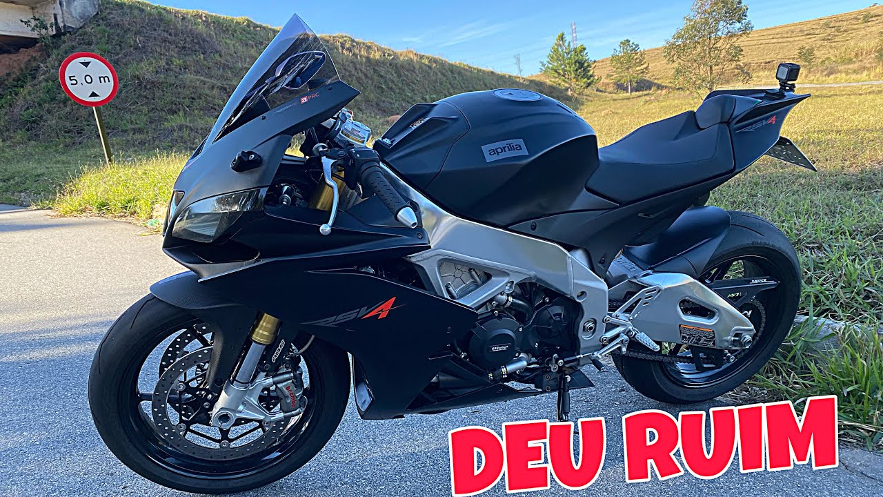 DEU ALGUM PROBLEMA NA APRILIA RSV4