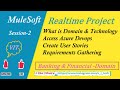 Mulesoft  realtime project session2 vitechtalks  requirements gathering  azure devops  bfs