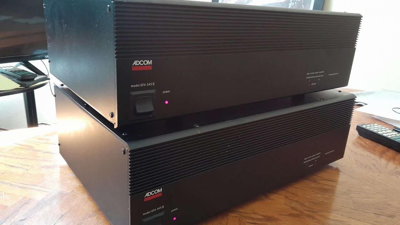 GFA545 II power amp YouTube