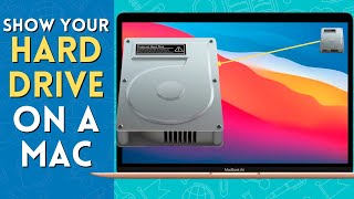 how to show your hard drive icons on a mac